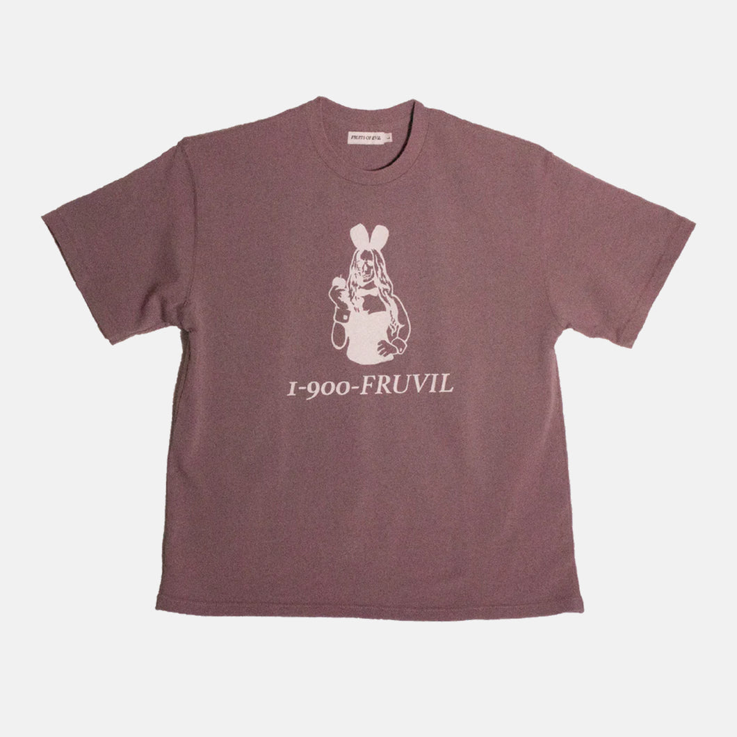 'Fabrication' Tee [Plum]