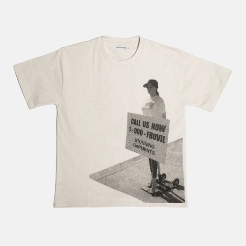 'Call Us Now' Tee [White]