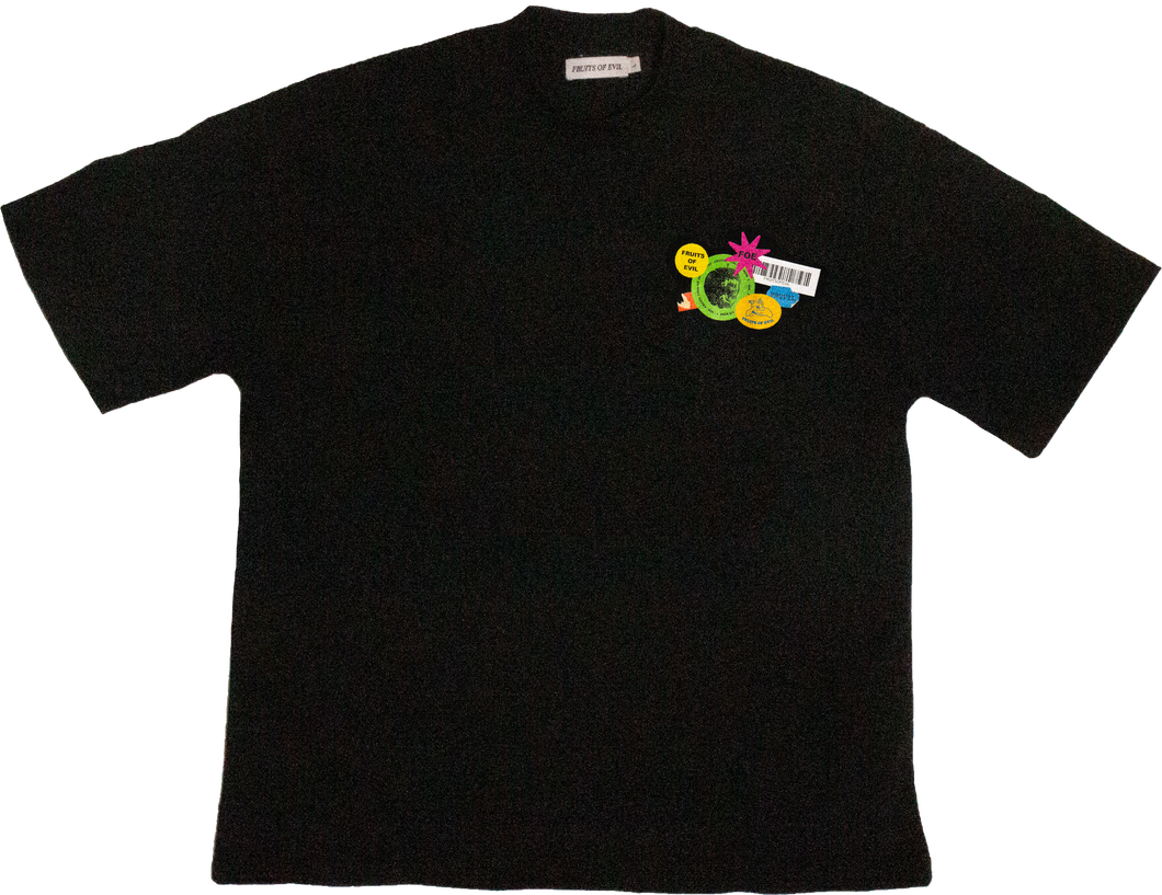 'Rebelslabel' Tee [Black]