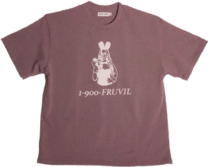 'Fabrication' Tee [Plum]