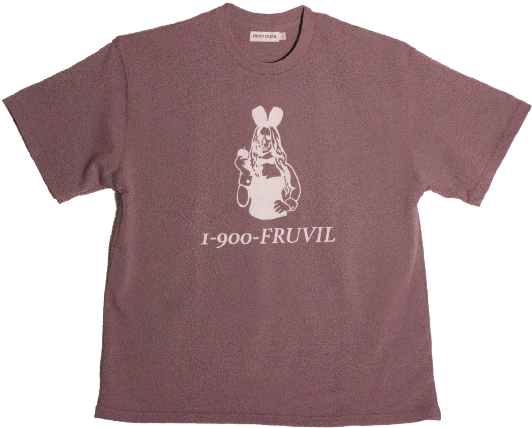 'Fabrication' Tee [Plum]