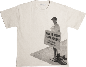'Call Us Now' Tee [White]