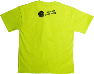 'Call Us Now' Tee [Lime]
