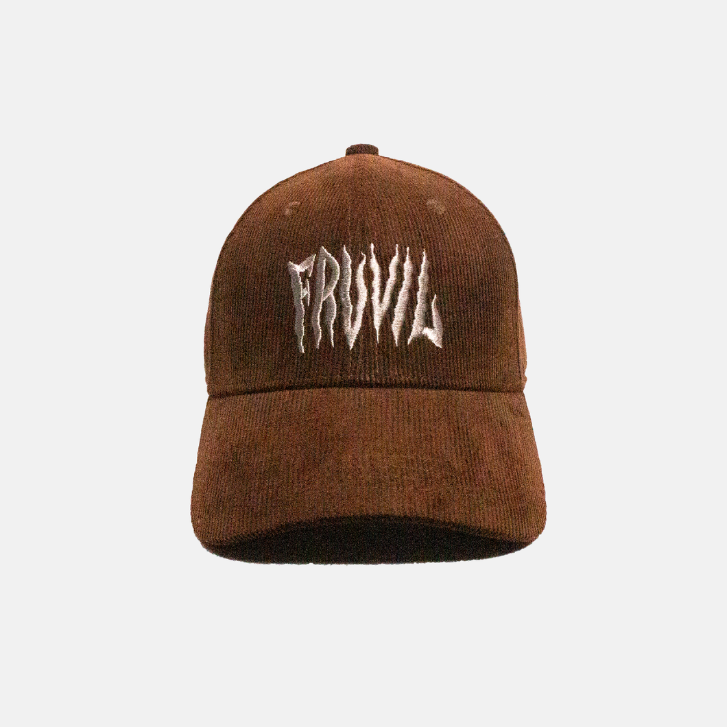 'FRUVIL Embroidered Logo' Hat [Brown]